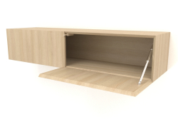 Mensola pensile ST 06 (porta aperta) (2 ante, 1200x315x250, legno bianco)