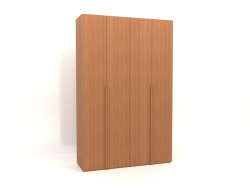 Armario MW 02 madera (1800x600x2800, rojo madera)