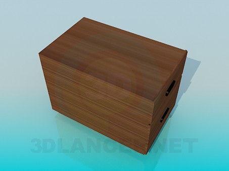 3D Modell Schrank - Vorschau