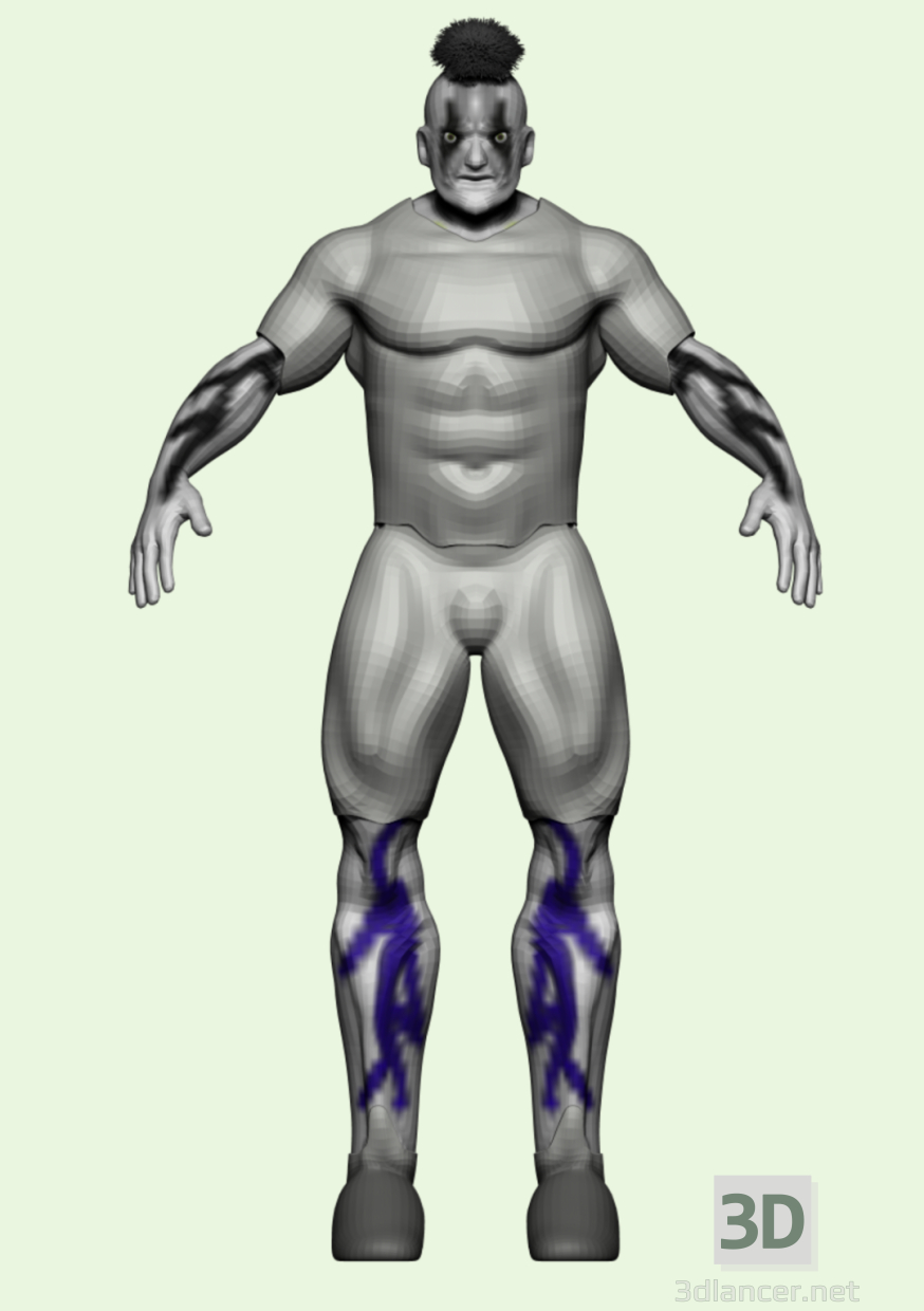 3d model Boy - preview