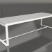 Modelo 3d Mesa de jantar 270 (DEKTON Kreta, Branco) - preview