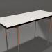 3d model Mesa de comedor (Negro, DEKTON Sirocco) - vista previa