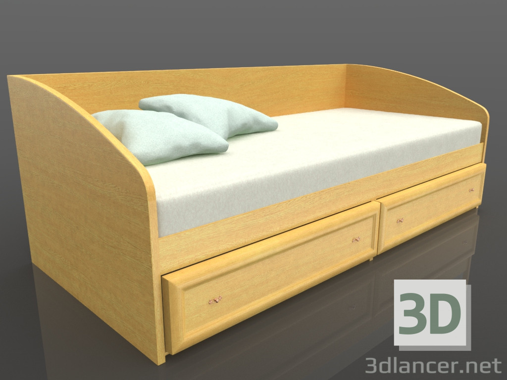 3D Çocuk Yatak modeli satın - render