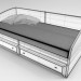 modello 3D di Bambini letto comprare - rendering