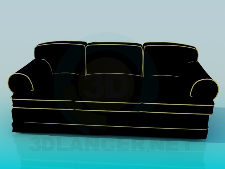 3D Modell Sofa - Vorschau