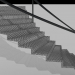 3D Modell Wendeltreppe - Vorschau