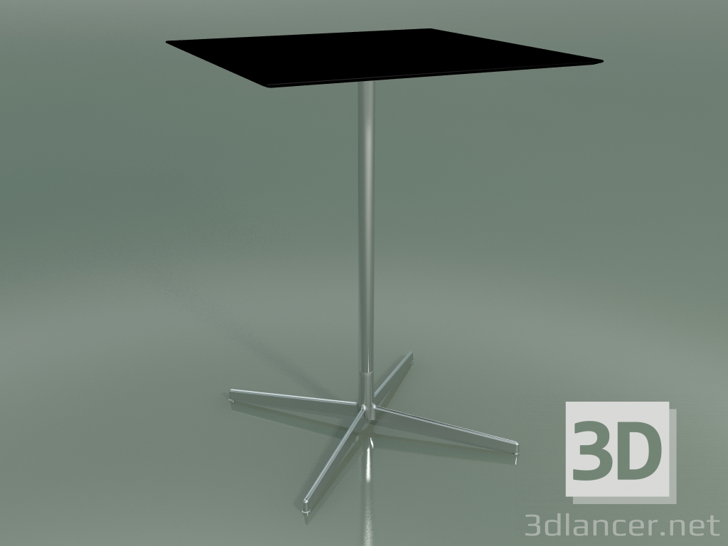 modèle 3D Table carrée 5560 (H 103,5 - 79x79 cm, Noir, LU1) - preview