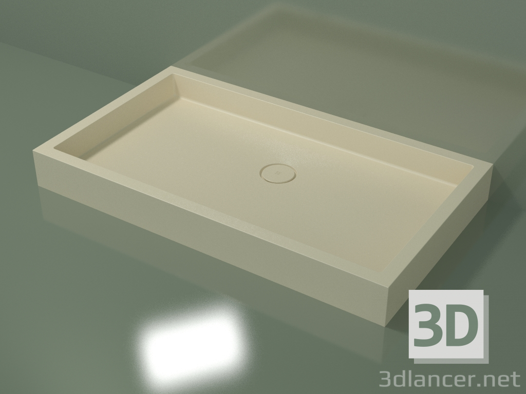 3d model Shower tray Alto (30UA0122, Bone C39, 140x80 cm) - preview