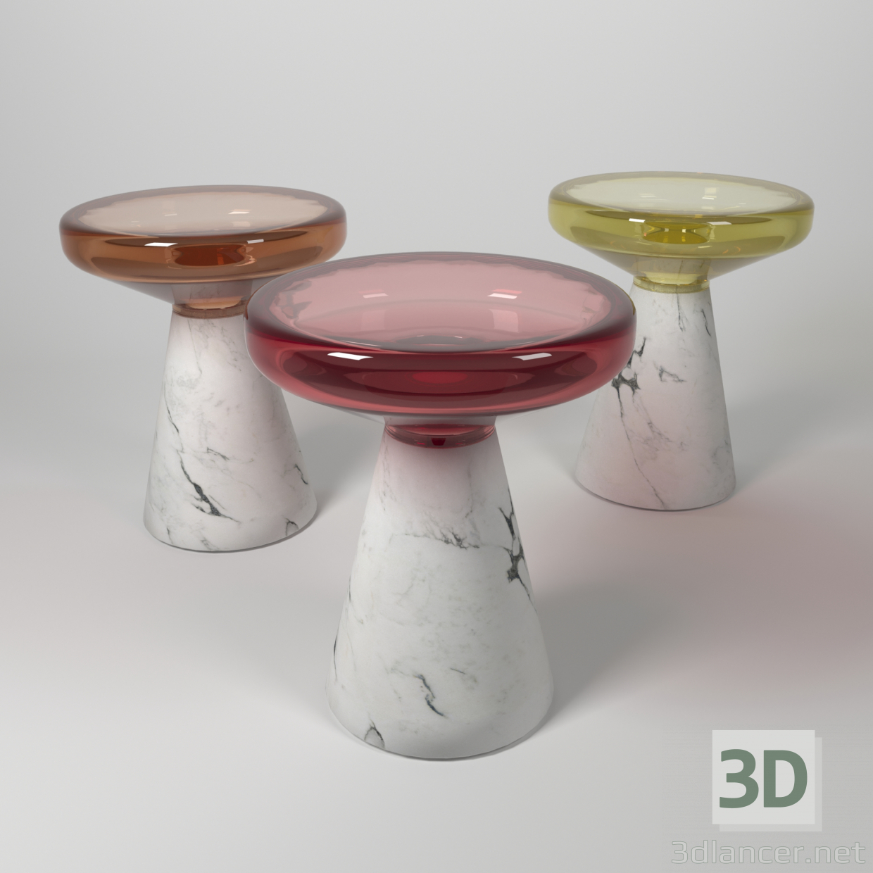 3d model Silla - taburete de bar - vista previa