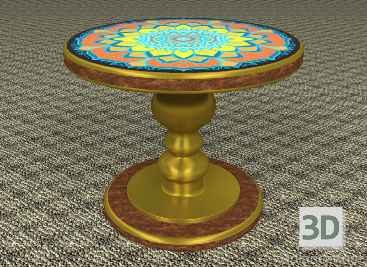 3d Coffee table model buy - render