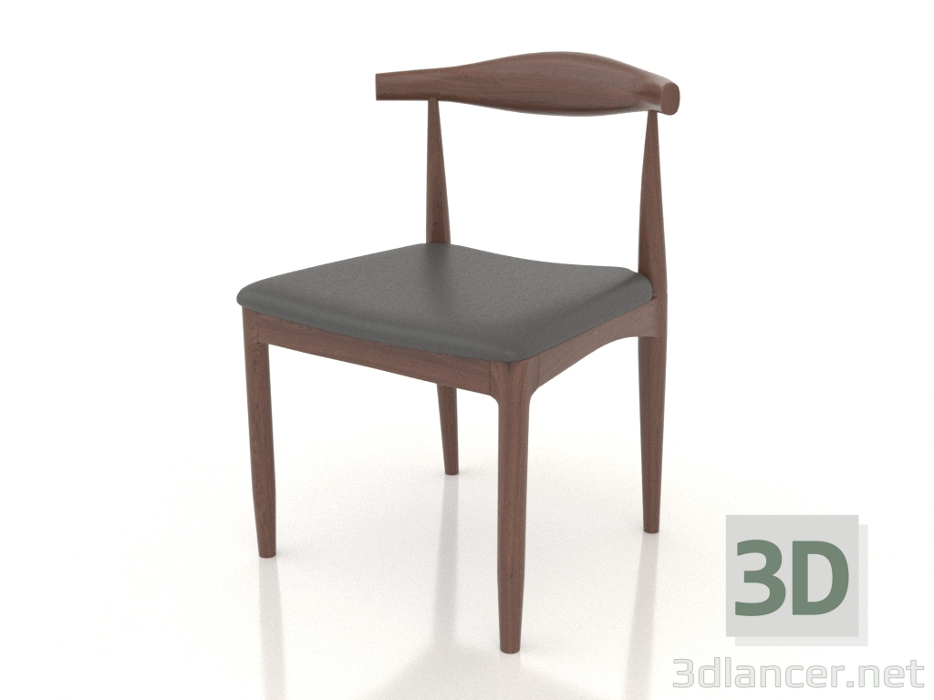 modèle 3D Chaise Story (foncé) - preview