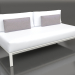 3d model Sofa module, section 4 (Agate gray) - preview