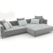 3d model Sofa Carol 3360 x 1800 (Gallardo 29) - preview