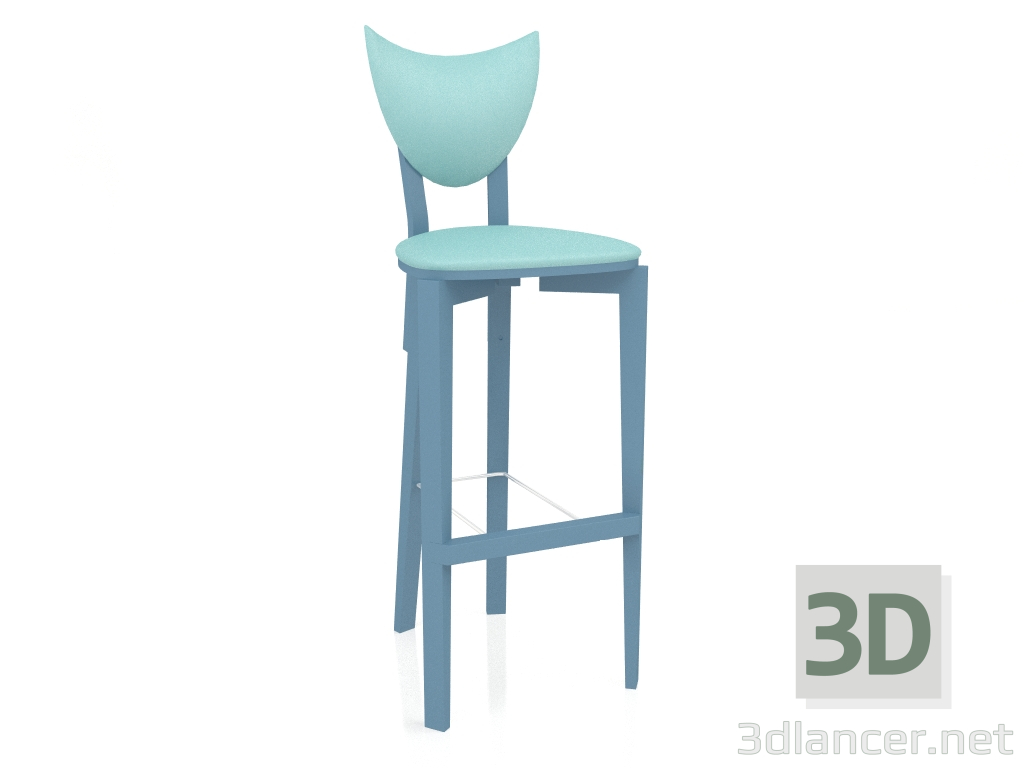 3d model Bar stool Logic (option 6) - preview