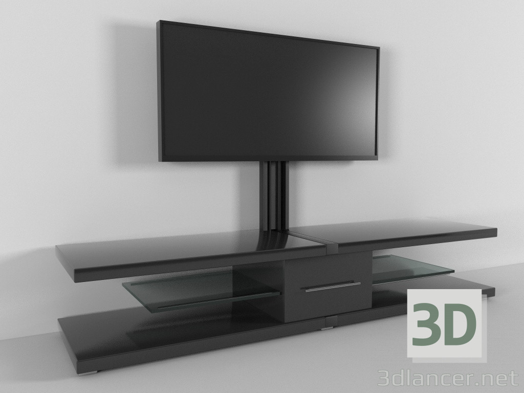 3D Modell TV-Ständer - Vorschau