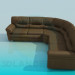 3D Modell Sofa - Vorschau