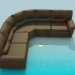 3D Modell Sofa - Vorschau