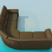 3D Modell Sofa - Vorschau