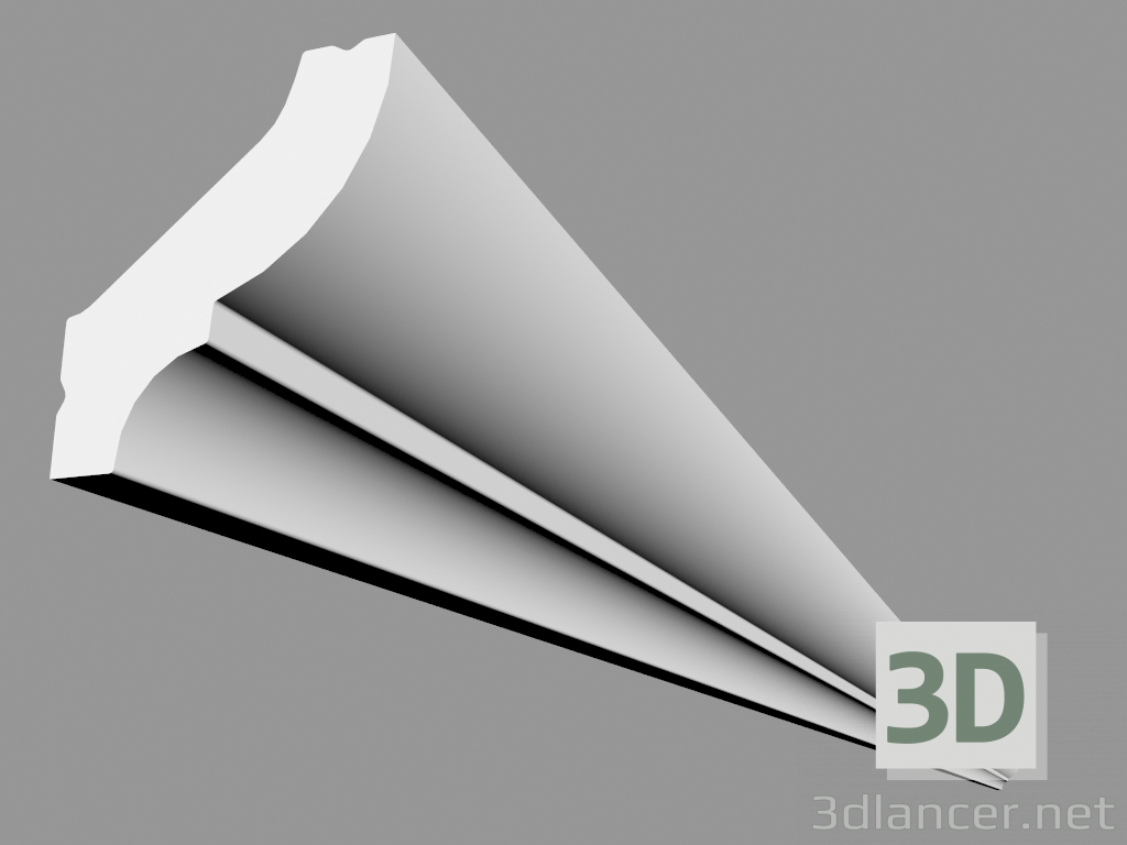 3d model Cornice CB501 (200 x 4.1 x 3.5 cm) - vista previa