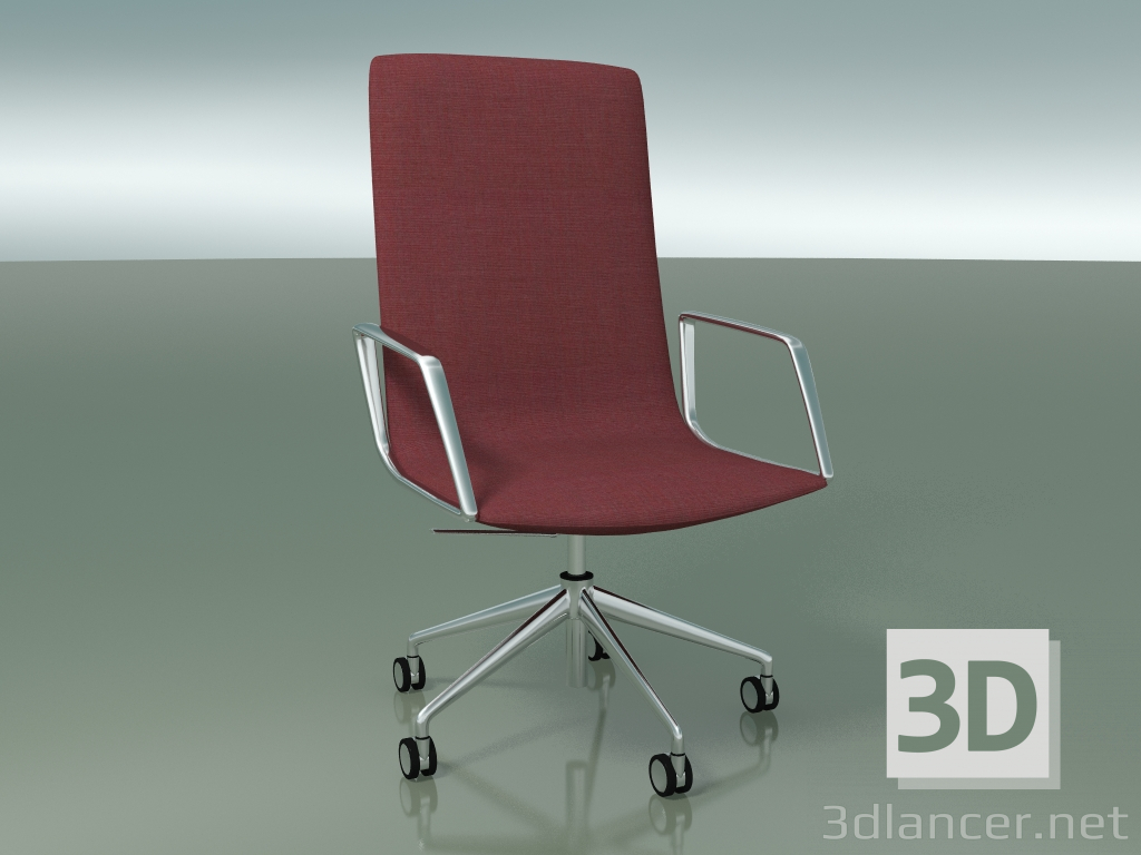 3D modeli Ofis koltuğu 4902BI (5 tekerlekli, kolçaklı) - önizleme