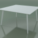 3D Modell Quadratischer Tisch 3503 (H 74 - 140 x 140 cm, M02, L07, Option 1) - Vorschau