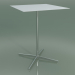 3d model Square table 5560 (H 103.5 - 79x79 cm, White, LU1) - preview