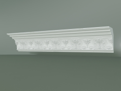 Plaster cornice with ornament KV037