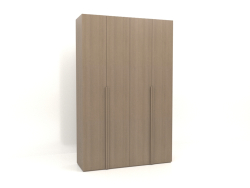 Armario MW 02 madera (1800x600x2800, gris madera)