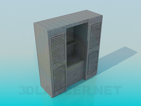 modèle 3D Armoire - preview