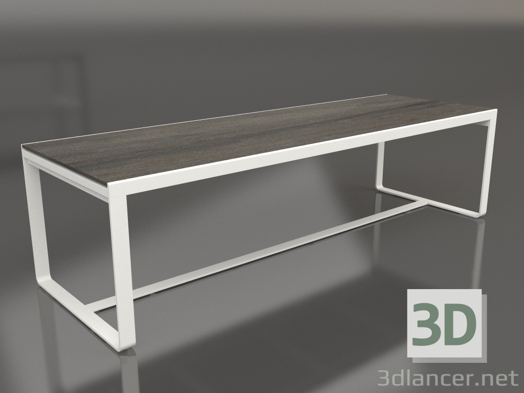 3d модель Стіл обідній 270 (DEKTON Radium, Agate grey) – превью