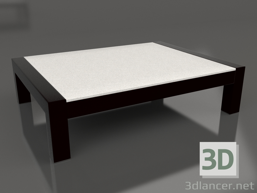 3D Modell Couchtisch (Schwarz, DEKTON Sirocco) - Vorschau