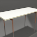 3d model Mesa de comedor (Oro, DEKTON Zenith) - vista previa