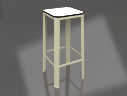 Tabouret haut (Or)