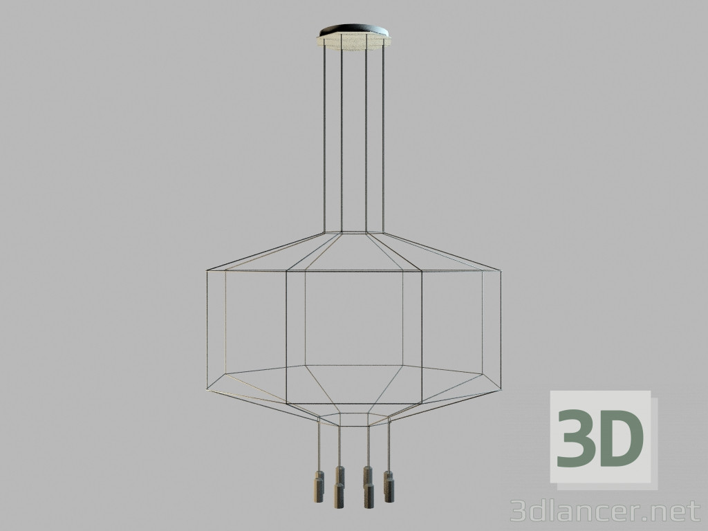 3D Modell Decke Anhänger 0299 - Vorschau