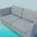 3d model Sofa - preview