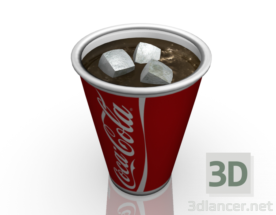 modèle 3D tasses - preview