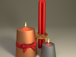 Velas de navidad