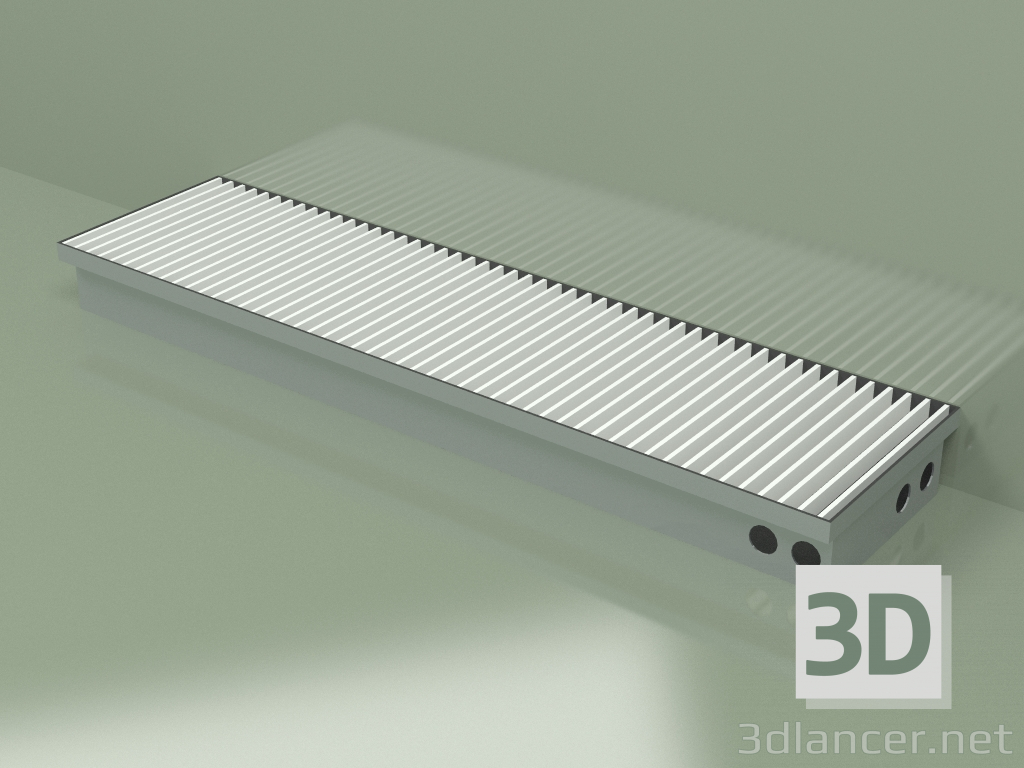 modèle 3D Convecteur gainable - Aquilo F1Т (260х1000х90, RAL 9016) - preview