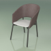 3d model Comfort chair 022 (Metal Smoke, Brown, Polyurethane Resin Gray) - preview