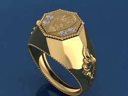 men's ring Lada