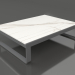 Modelo 3d Mesa de centro 120 (DEKTON Aura, Antracite) - preview