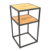 3d model Square cabinet (WOOD, 40x40x70) - preview