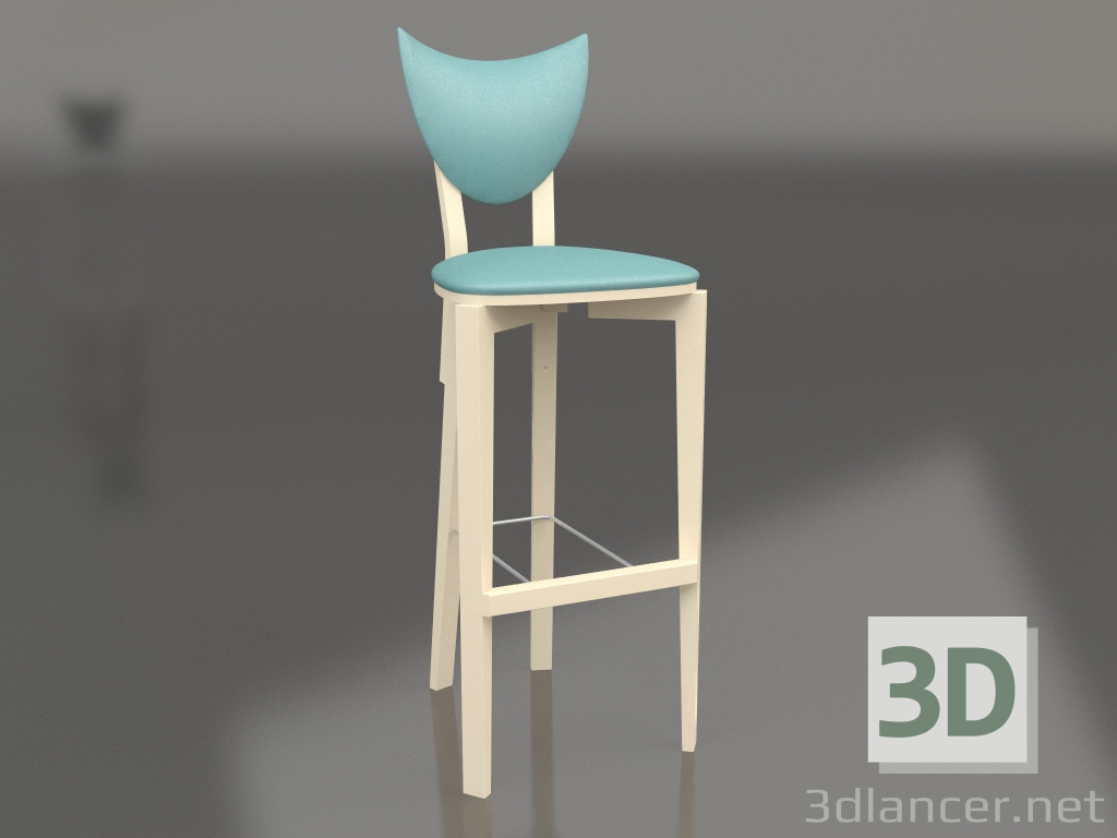 3d model Bar stool Logic (option 7) - preview