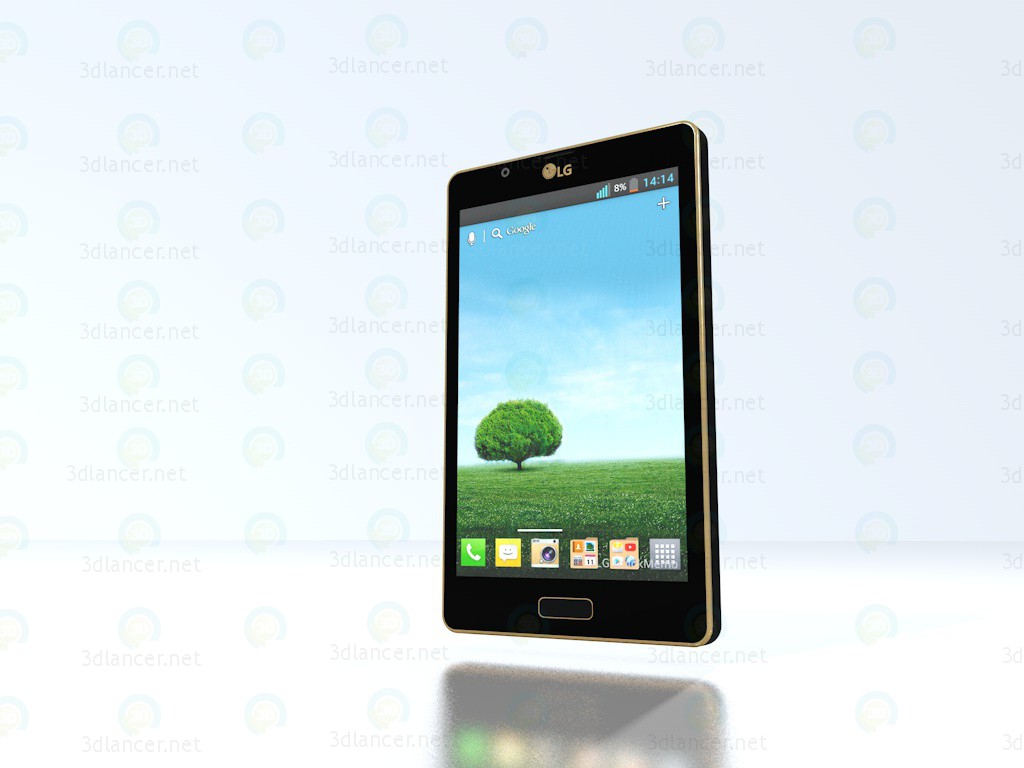 modello 3D di Telefono Lg l7 p705 comprare - rendering