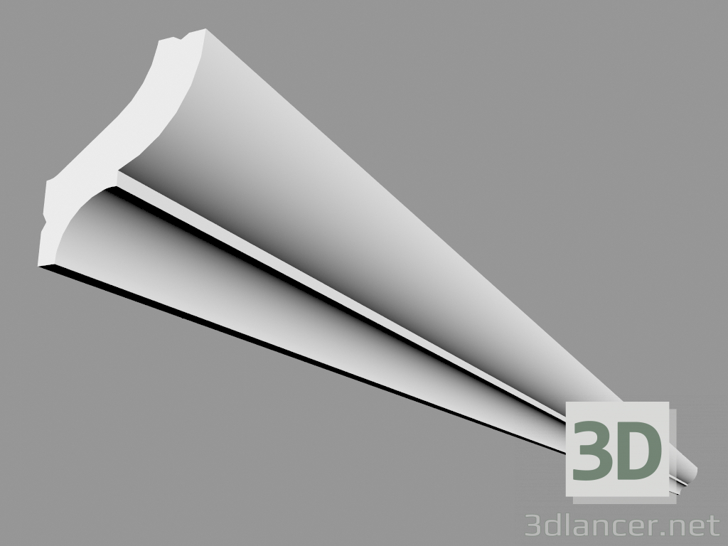 3d model Cornice CB502 (200 x 5,9 x 4,9 cm) - vista previa