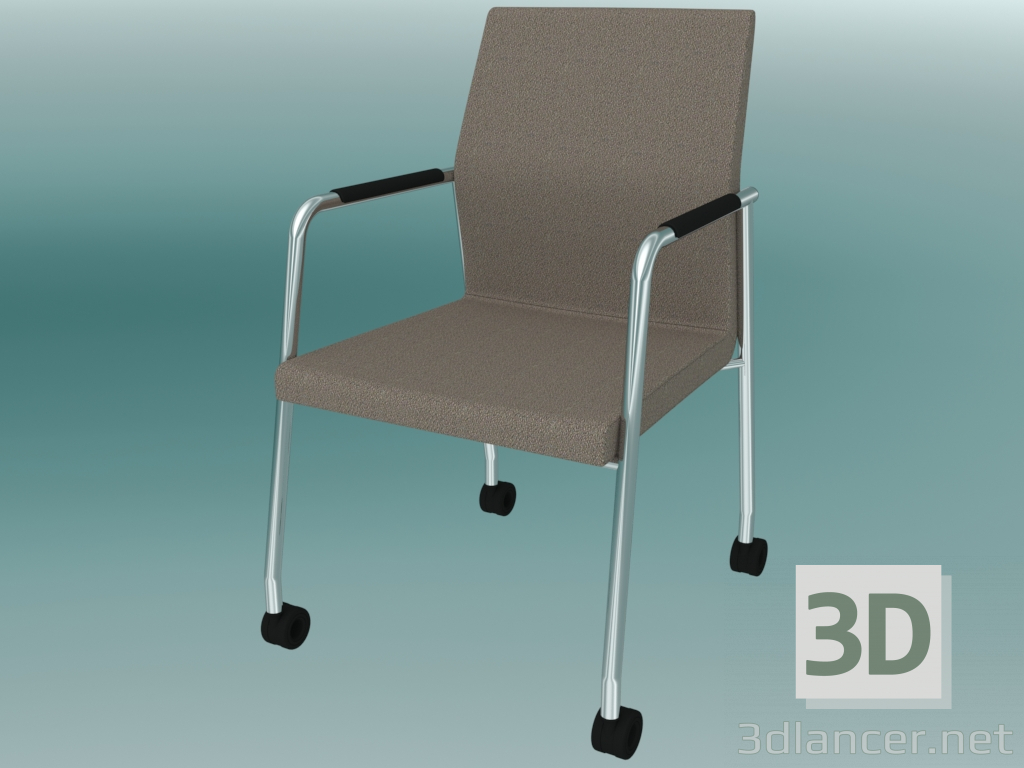 3d model Silla de oficina (21HC) - vista previa