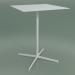 3d model Square table 5560 (H 103.5 - 79x79 cm, White, V12) - preview