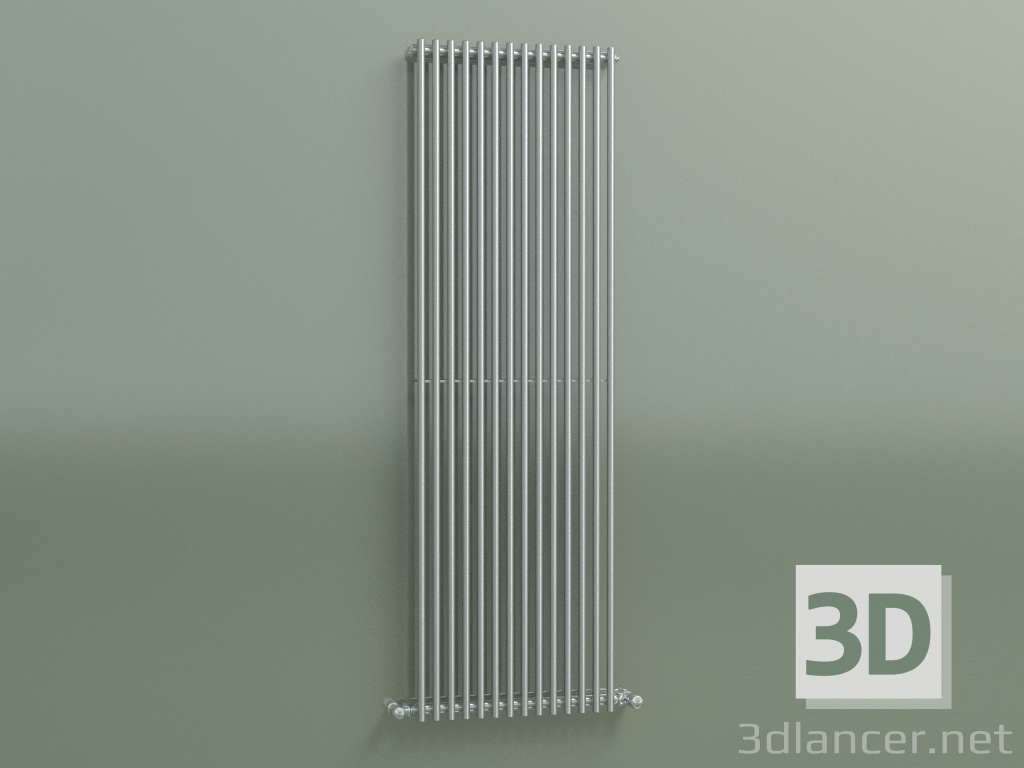 3d model Radiador vertical ARPA (1520 14EL, Cromo) - vista previa