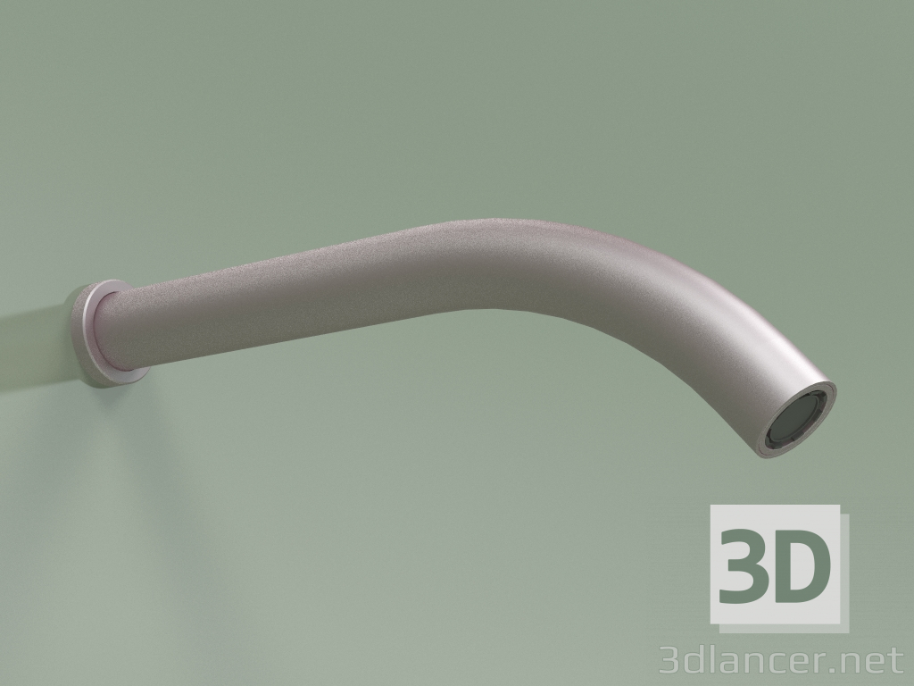 3d model Caño de pared L 200 mm (BC022, OR) - vista previa