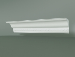 Plaster cornice with ornament KV039